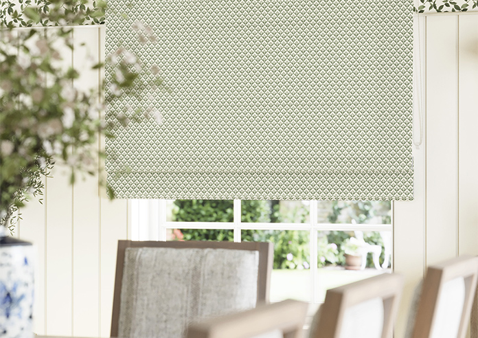 Scallop and Bud, Coriscon - Roman Blind - Image 5